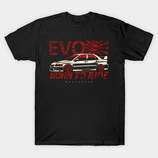 EVO IX T-Shirt by Markaryan